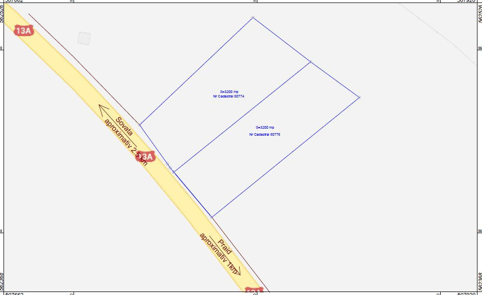 Teren intravilan 3200 mp. zona turistica intre Praid si Sovata