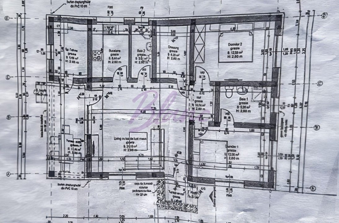 Casă în construcție cu două corpuri – Cihei, în apropierea Complexului Neșu