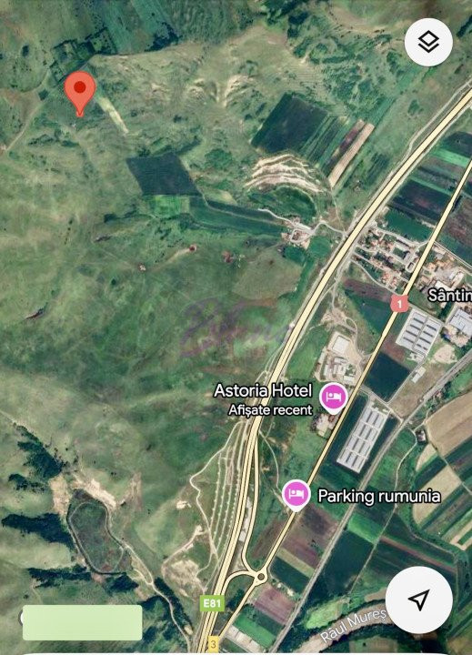 Teren extravilan 80.000 mp, Sântimbru, Jud. Alba