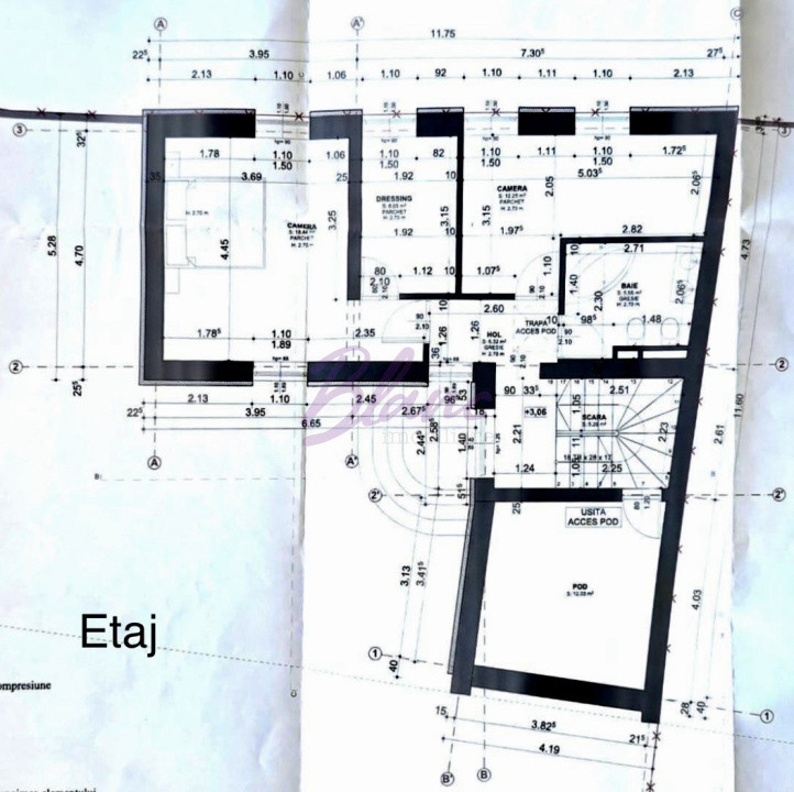 Casă în construcție – Ultracentral, str. Mihai Eminescu, Oradea