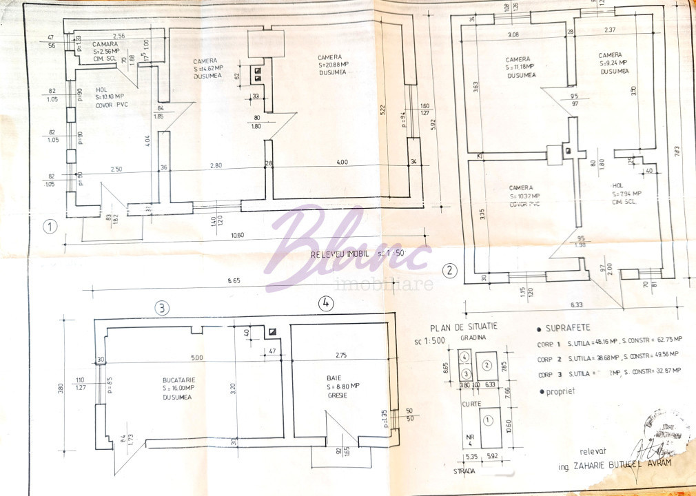 Raritate in zona Salca: Proprietate cu acces auto din 2 strazi paralele