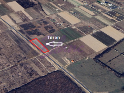 Oportunitate, 9196 mp, 30 euro/mp, 187,78 m deschidere la inelul metropolitan