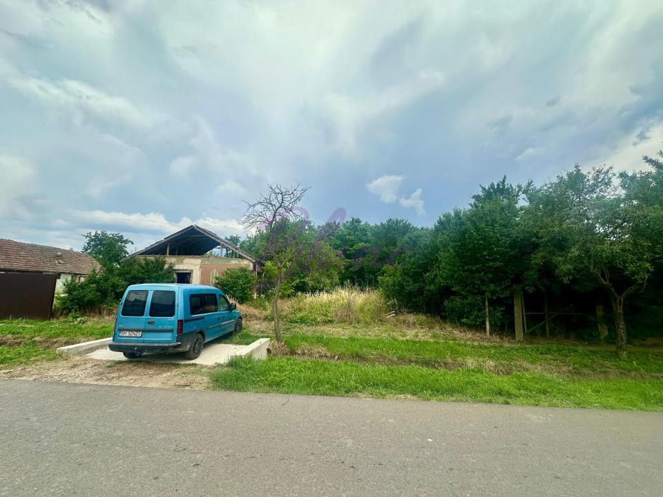 Teren intravilan 6.100 mp cu casă demolabilă – Șimian, jud. Bihor