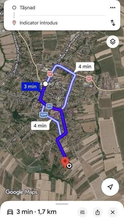 Teren extravilan cu livada 4300 mp, Tășnad, SM